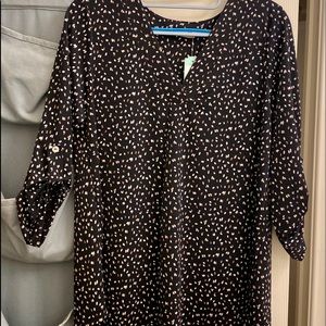 Patty Roll Tan Knit Top